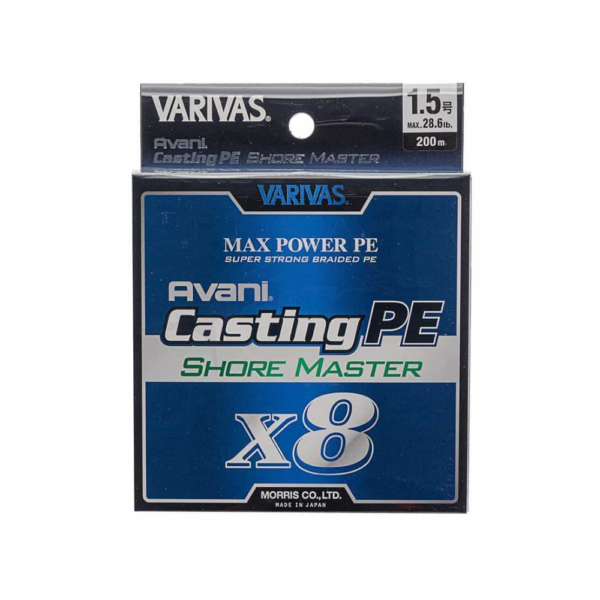 VARIVAS CASTING MAX X8 SHORE MASTER 200M